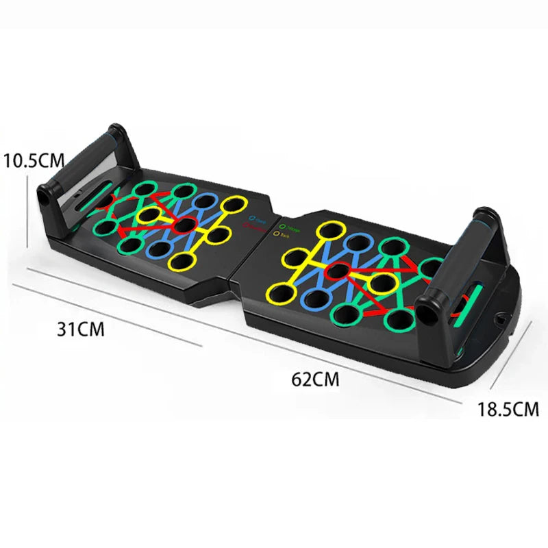 Portable Push-Up Board Set – Multifunctional Foldable Fitness Training Equipment