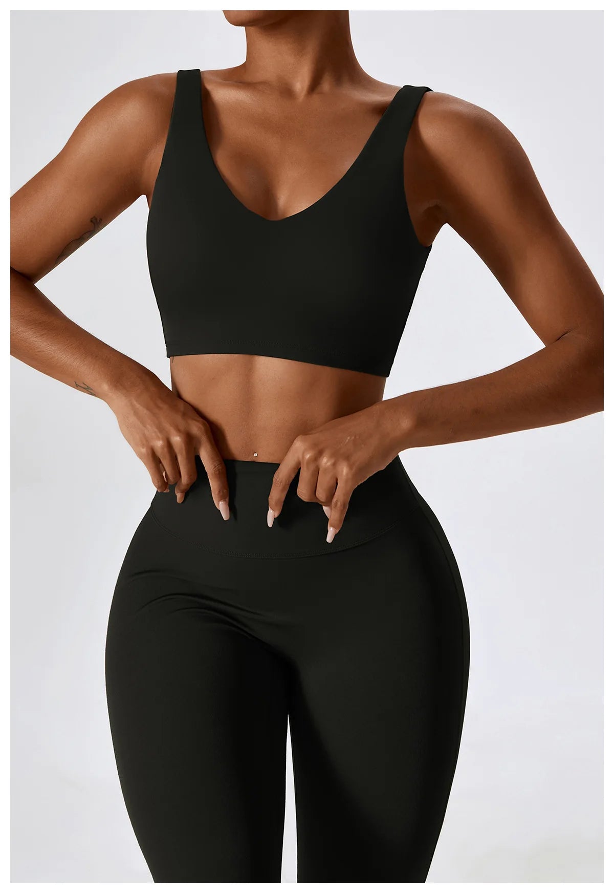 2PCS Women's Seamless Yoga Set Long Sleeve Athletic Legging & Crop Top Sportswear Workout Fitness Gym Sports Suit Winter Workout Clothes