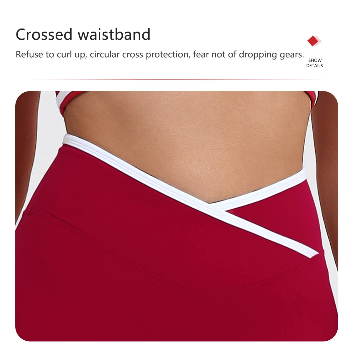 Women's 2-Piece Yoga Set – Sports Bra with Padded Cups & High-Waisted Cross-Back Leggings