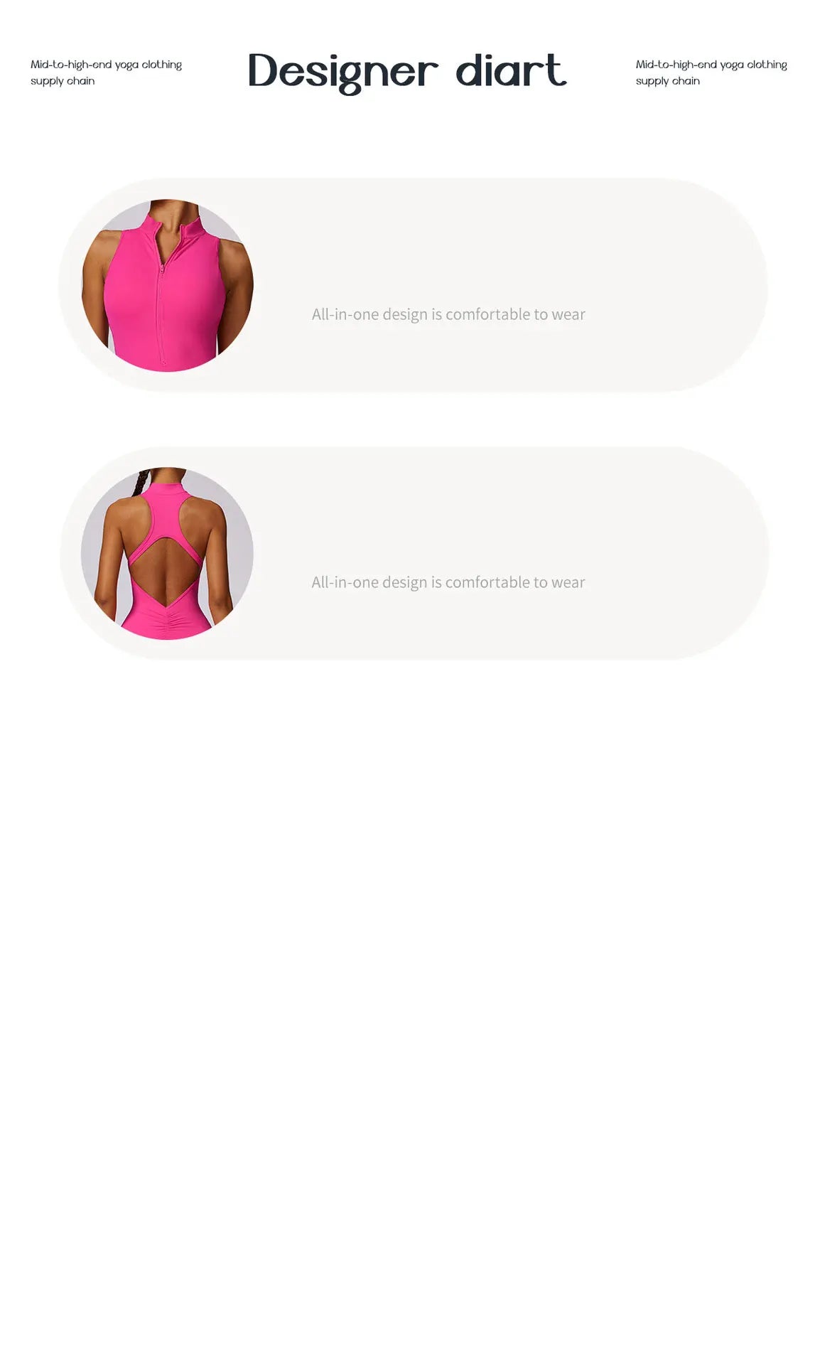 Women’s Zipper Yoga Jumpsuit – Sexy Fitness & Dance Workout Bodysuit