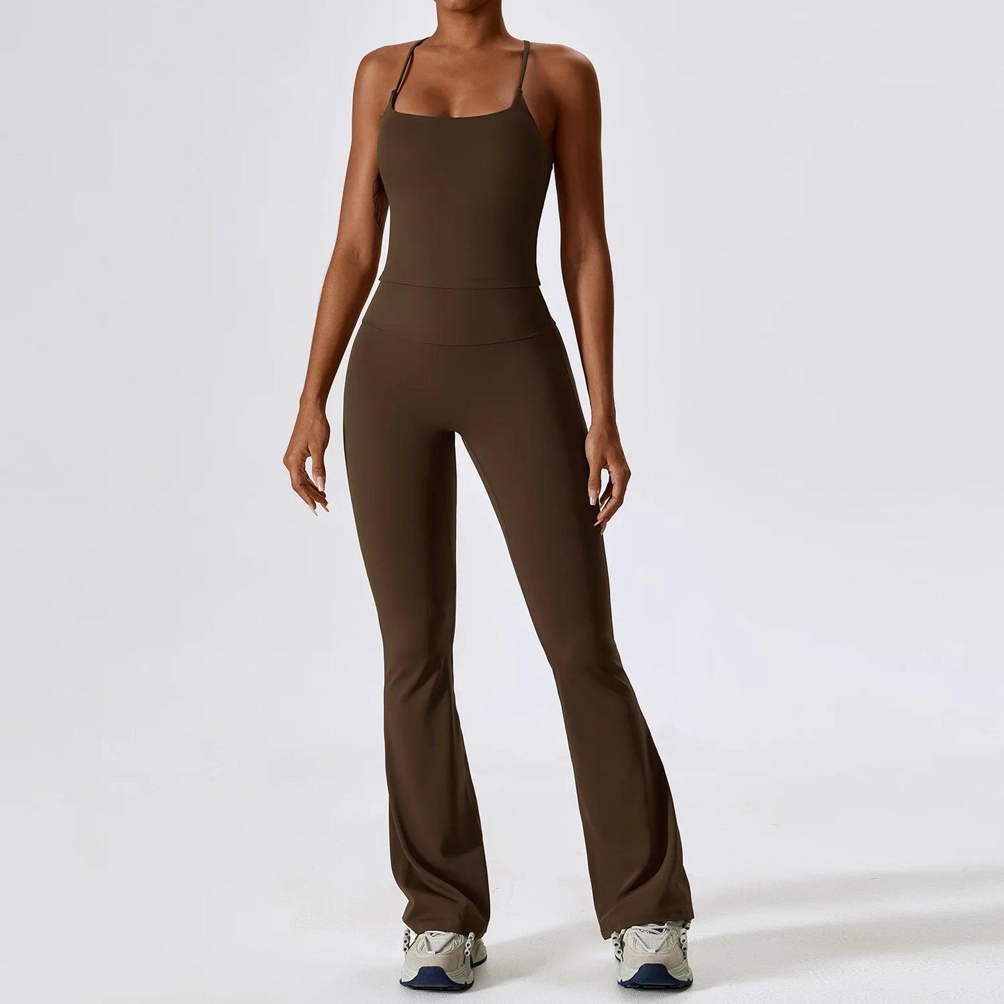 2PCS Women's Seamless Yoga Set Long Sleeve Athletic Legging & Crop Top Sportswear Workout Fitness Gym Sports Suit Winter Workout Clothes