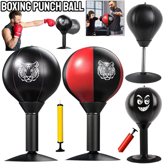 Desktop Punching Bag with Suction Cup – Stress Relief Boxing Punch Ball for Kids & Adults