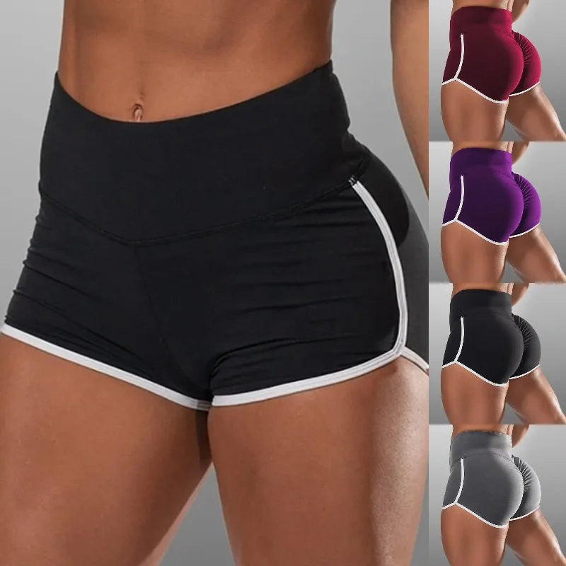 Women’s Summer Fitness Shorts – Slim Fit Yoga & Gym Shorts