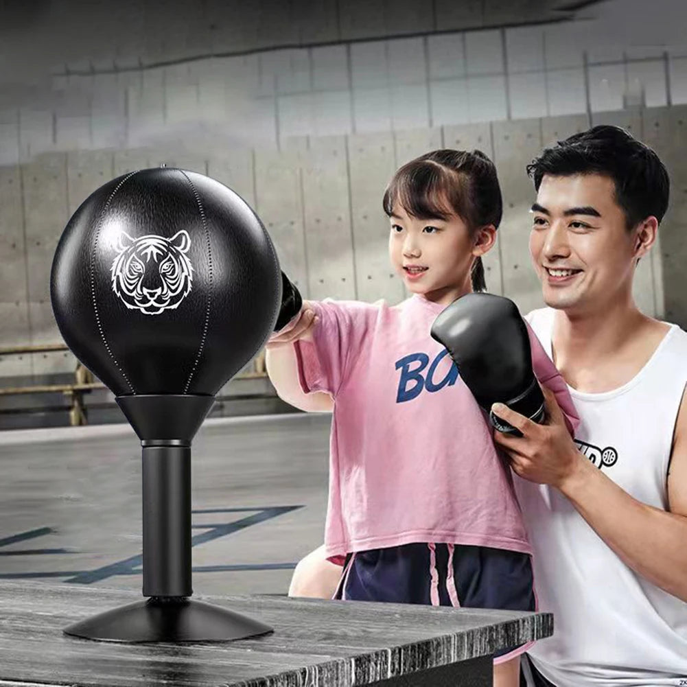 Desktop Punching Bag with Suction Cup – Stress Relief Boxing Punch Ball for Kids & Adults