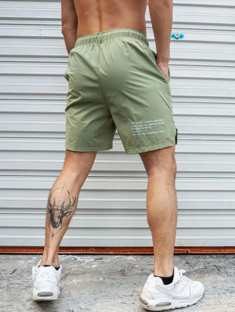Men’s Quick-Dry Sports Shorts – Lightweight Running & Fitness Shorts