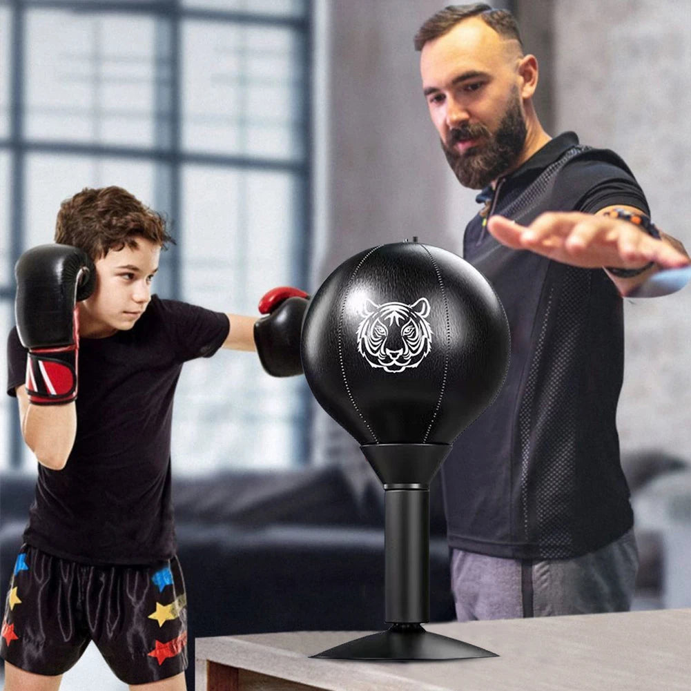 Desktop Punching Bag with Suction Cup – Stress Relief Boxing Punch Ball for Kids & Adults