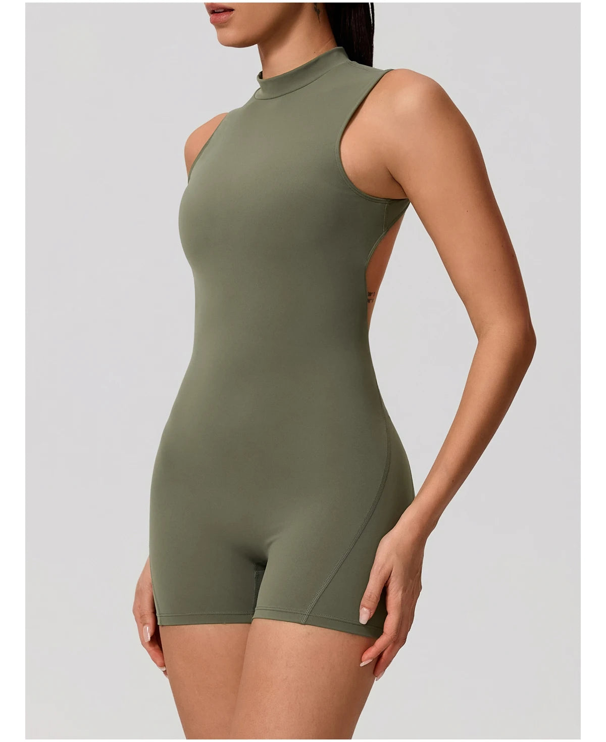 Women's Sports Jumpsuit – Sleeveless High-Stretch Yoga & Fitness Bodysuit