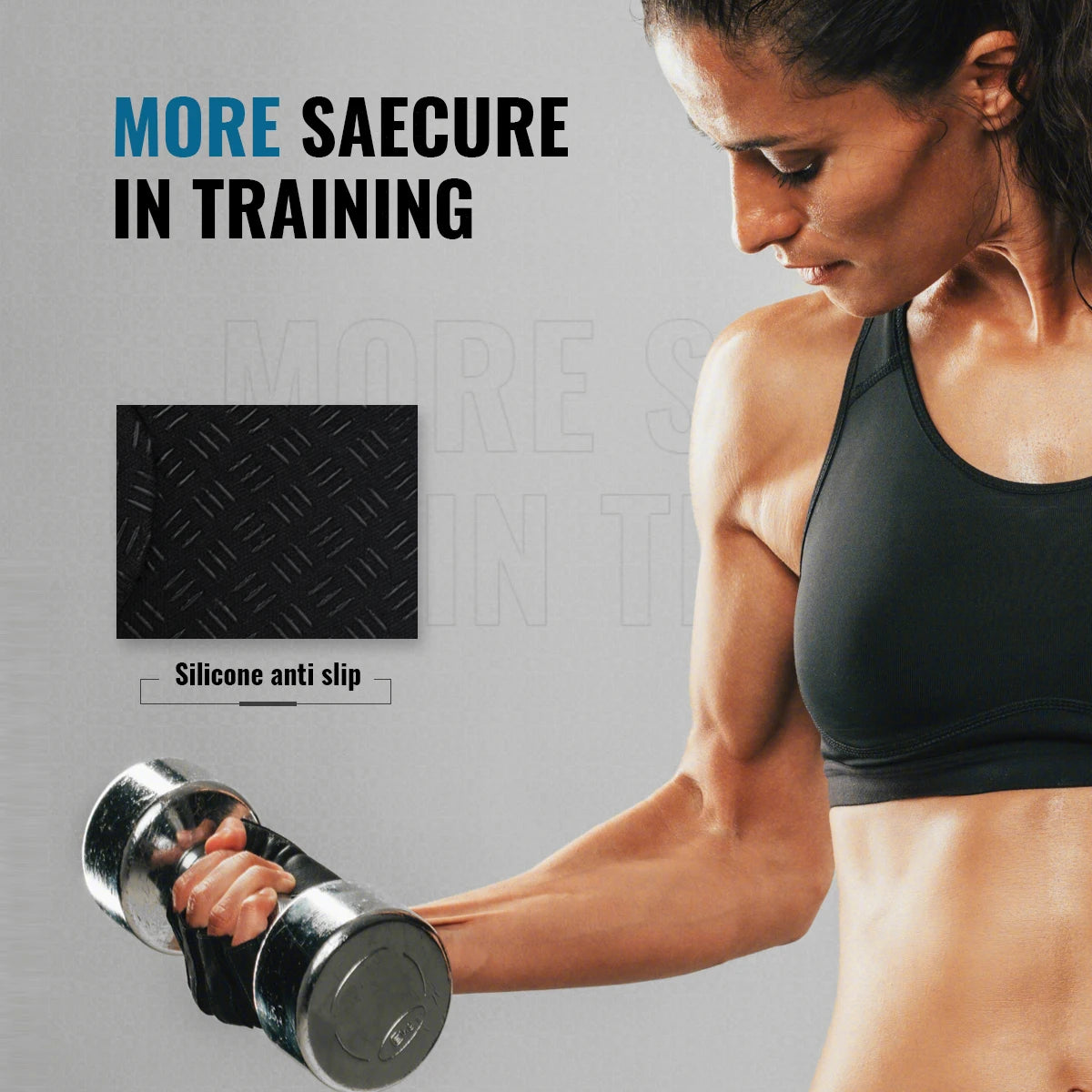 WRELS Women's Gym Fitness Gloves – Breathable Half-Finger Anti-Slip Workout Gloves