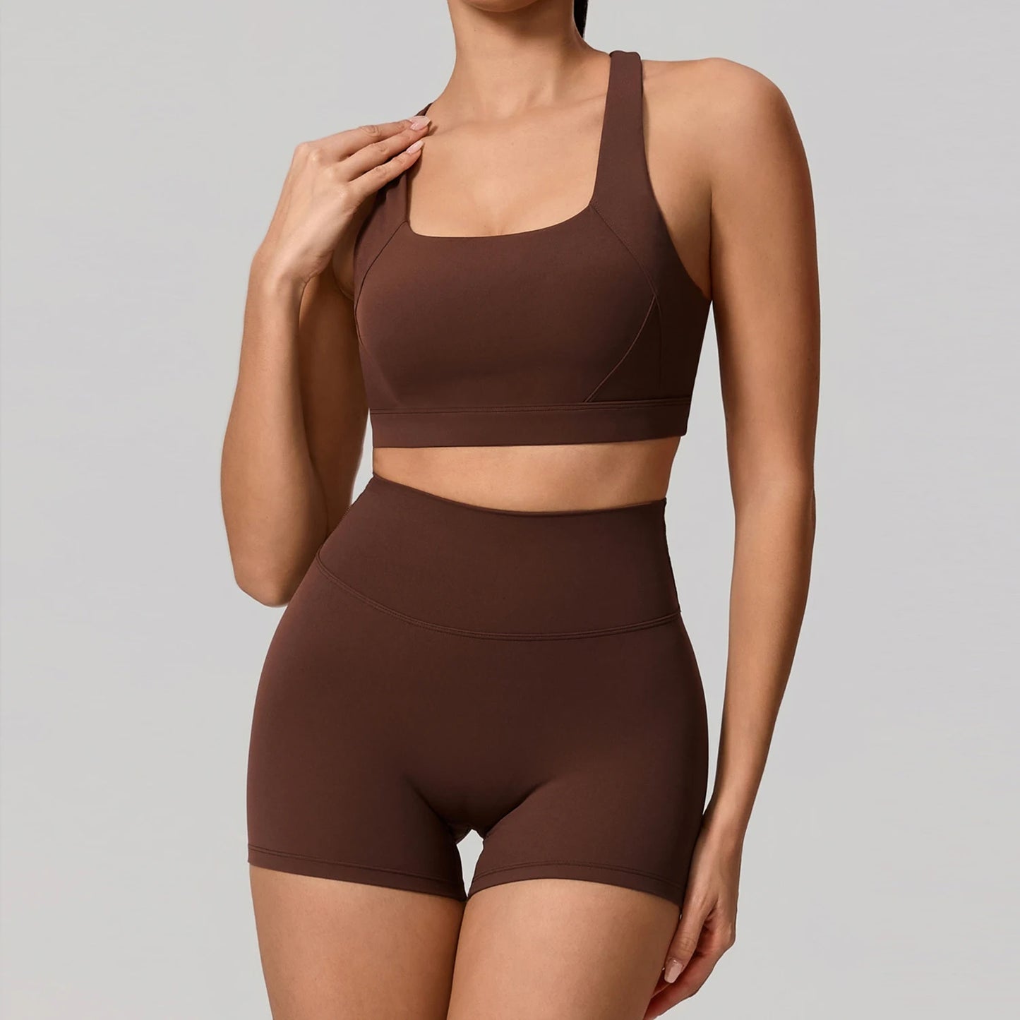 Summer Soften Yoga Set 2PCS Sports Suit for Women – Quick-Dry Fitness & Workout Activewear