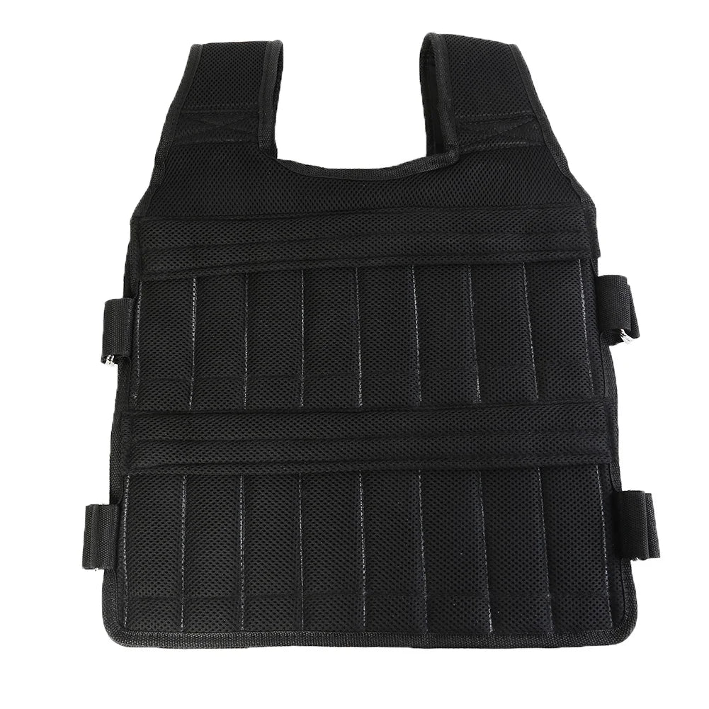 Adjustable Weighted Vest 1–110LBS – Fitness Training & Workout Waistcoat for Men & Women