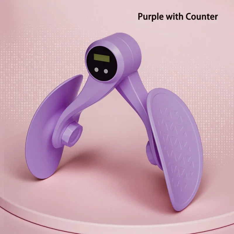 Pelvic Floor Muscle Trainer with Counter – Thigh Master Adjustable Leg Exerciser