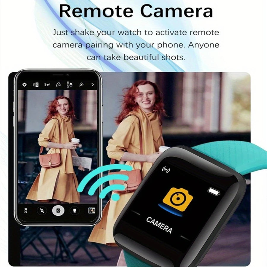 D13 Smart Watch – Bluetooth Fitness Tracker & Smart Sports Watch for Men and Women